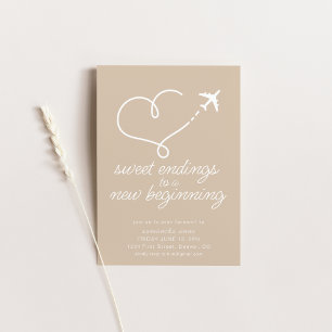 Sweet Endings Moving Retirement Party Invitation
