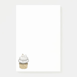 Sweet Engagement Cupcake Post-it Notes