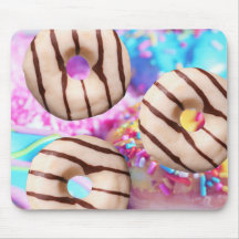 Sweet Everything Doughnut Mouse Pad