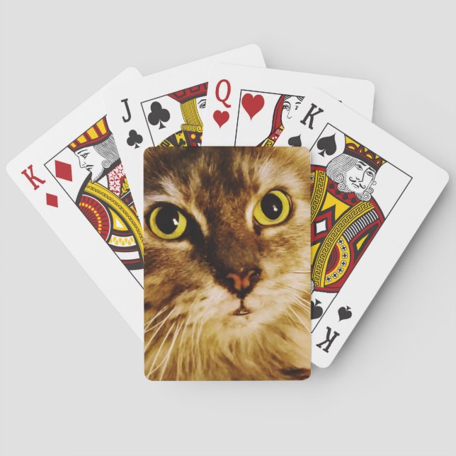 SWEET FACE KITTY playing cards (Back)