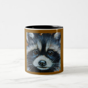 Sweet faced Racoon Mugs & Cups