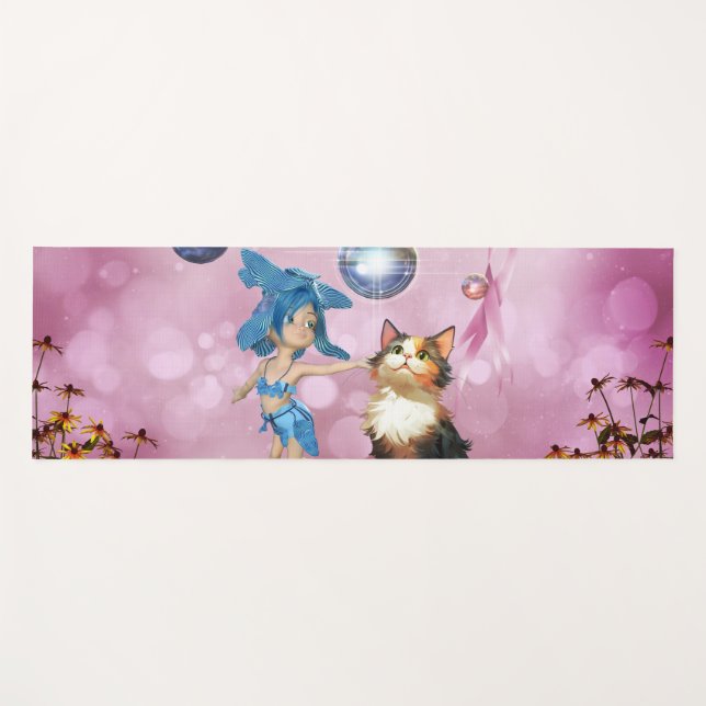 Sweet fairy yoga mat (Front (Horizontal))