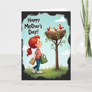 Sweet Family Illustration Card