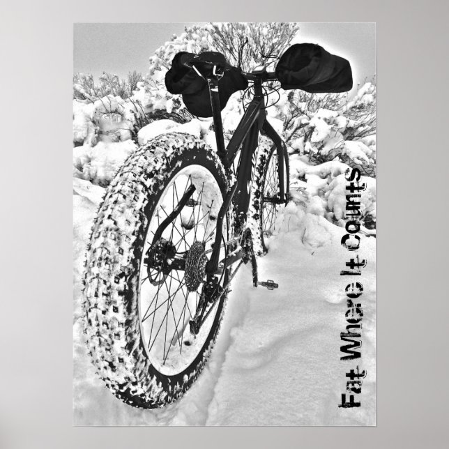 Sweet Fat Bike Poster (Front)