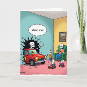 Sweet Fathers Day Auto Burst Card