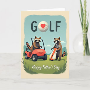 Sweet Fathers Day Auto Ride Card