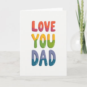 Sweet Fathers Day Balloon Card