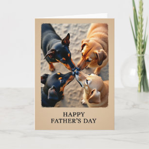 Sweet Fathers Day Circle Card