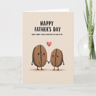 Sweet Fathers Day Coffee Card