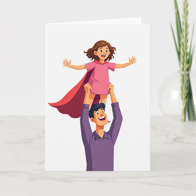 Sweet Fathers Day Flight Card (Front)