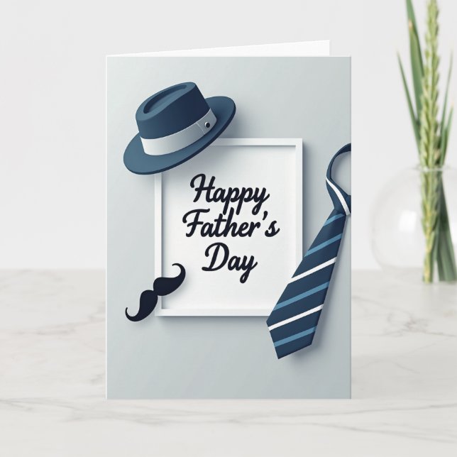 Sweet Fathers Day Frame Card (Front)
