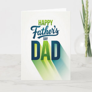 Sweet Fathers Day Gradient Card