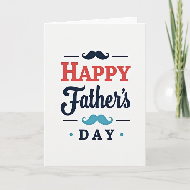 Sweet Fathers Day Graphic Card (Front)