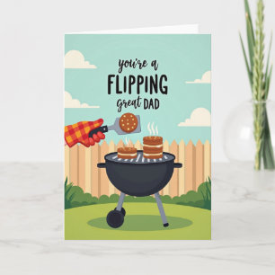 Sweet Fathers Day Grilling Card