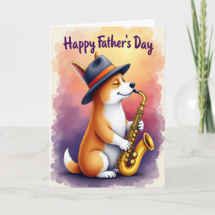 Sweet Fathers Day Music Card