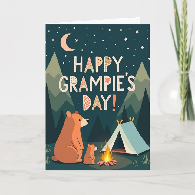 Sweet Fathers Day Night Card (Front)