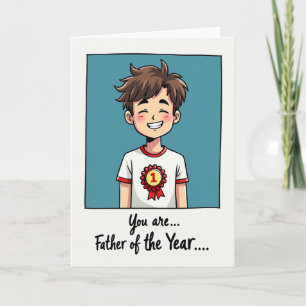 Sweet Fathers Day Number One Card