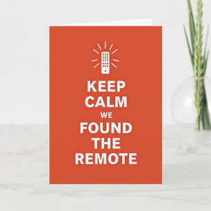 Sweet Fathers Day Remote Find Card