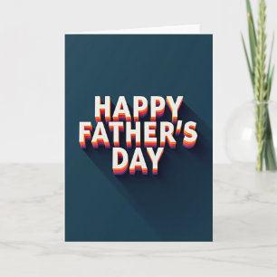 Sweet Fathers Day Shadow Card