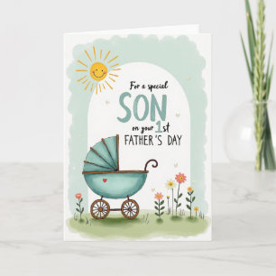 Sweet Fathers Day Sun Art Card
