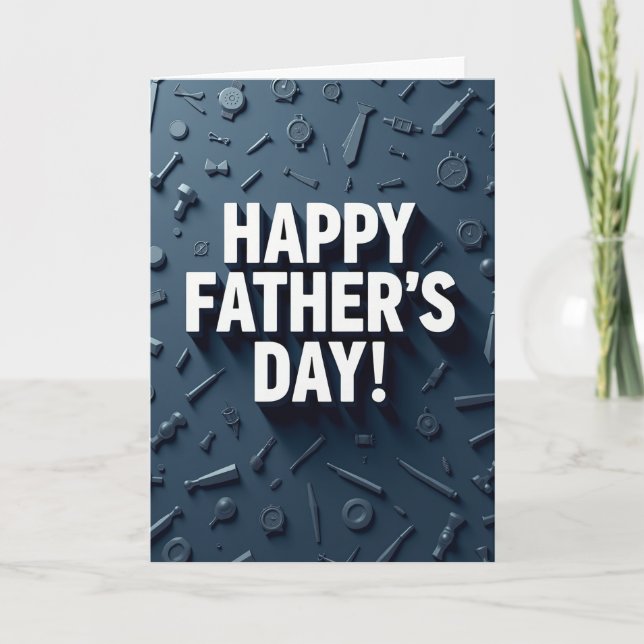 Sweet Fathers Day Tools Card (Front)
