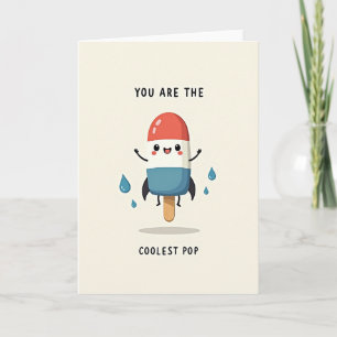 Sweet Fathers Day Treat Smile Card