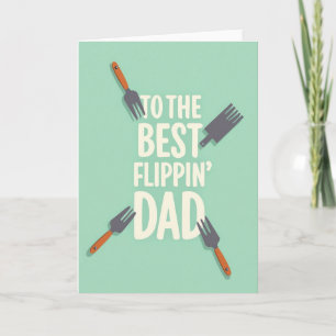 Sweet Fathers Day Utensils Card