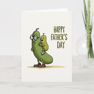 Sweet Fathers Day Veggie Card
