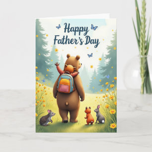 Sweet Fathers Day Walk Card