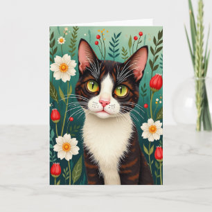 Sweet Feline Portrait Card