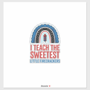 Sweet Firecracker Teacher Vintage Vector Shirt_1