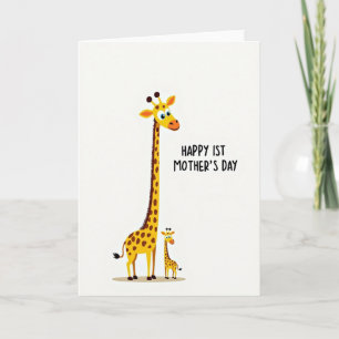 Sweet First Mothers Day Creature Card