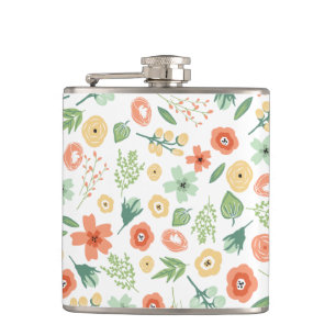 Sweet Florals Flask