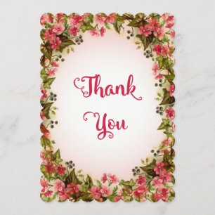Sweet Flowers Thank You Cards