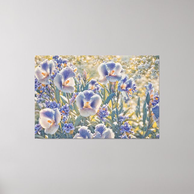 *~* Sweet flowers TV2 Stretched Canvas Print (Front)