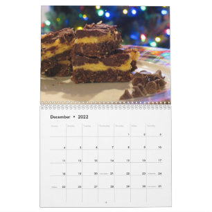 Sweet Food CalendarA  Calendar