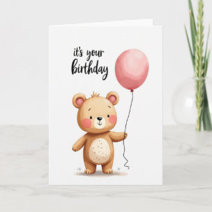 Sweet Forest Birthday Card