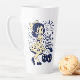 Sweet Fourth of July Independence Day Latte Mug