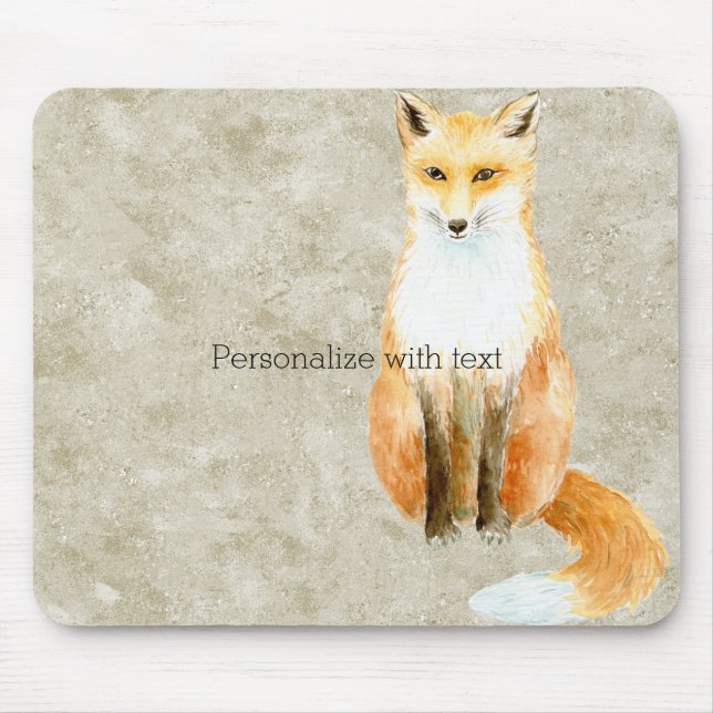 Sweet Fox Mouse Mat (Front)