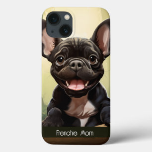 😍Sweet Frenchie puppy in a forest iPhone 13 Case