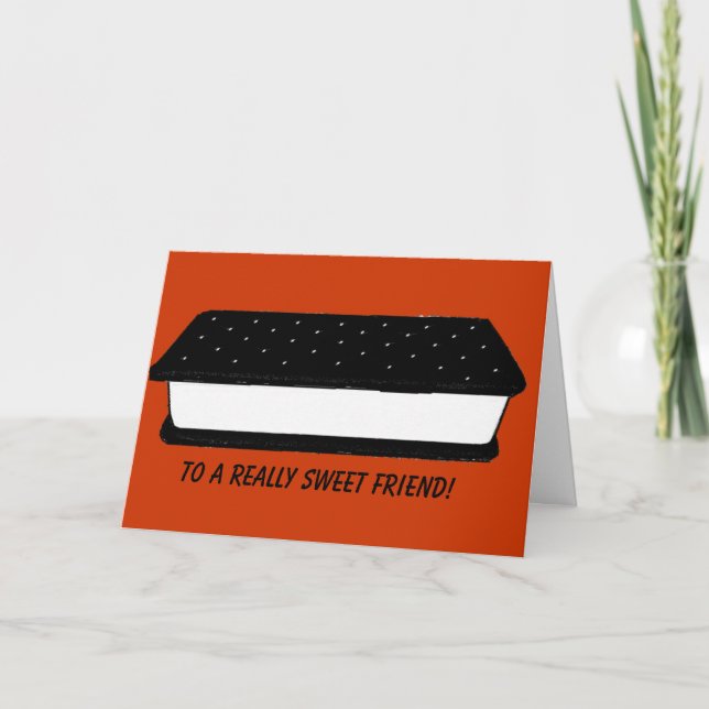 Sweet friend Card (Front)