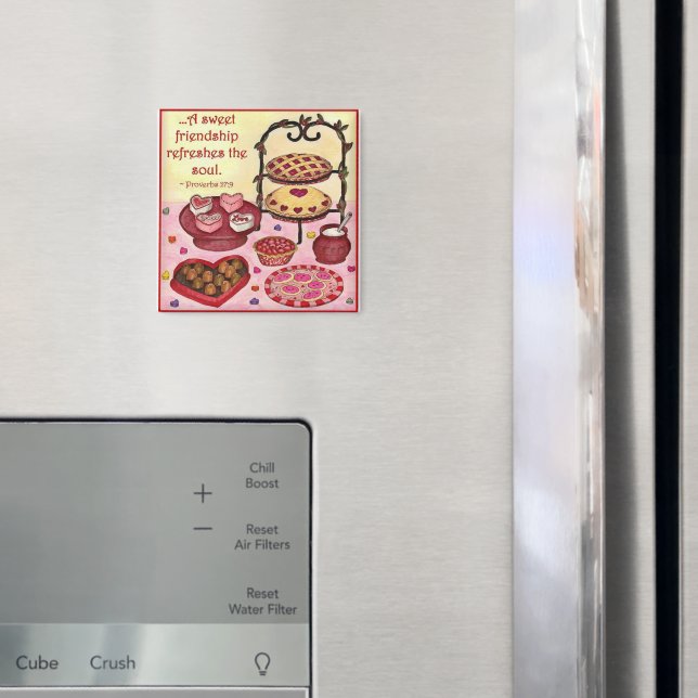 Sweet Friendship Magnet (In Situ (Fridge))