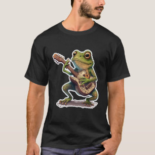 Sweet Frog Amphibian Guitar Rock Guitar Player Abs T-Shirt