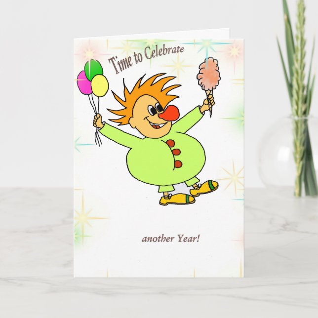Sweet Fun Birthday Card (Front)