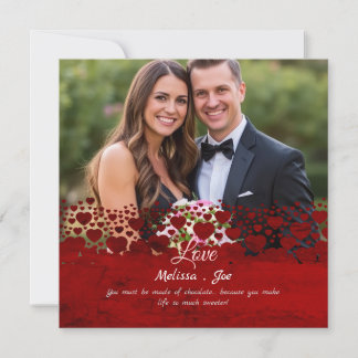 Sweet & Fun Personalised Photo Valentine’s Day Invitation