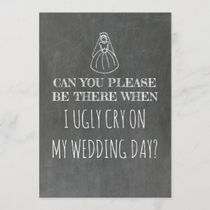 Sweet Funny Bridesmaid / Maid of Honour Proposal Invitation