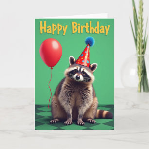 Sweet Furry Birthday Card