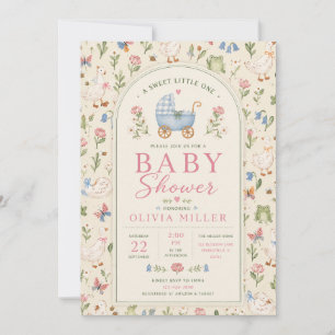 Sweet Garden Baby Shower Invitation