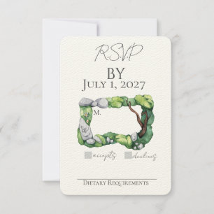 Sweet Garden RSVP Invitation