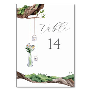Sweet Garden Table Numbers